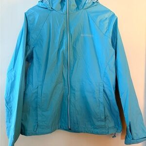 Columbia  Light Blue Raincoat